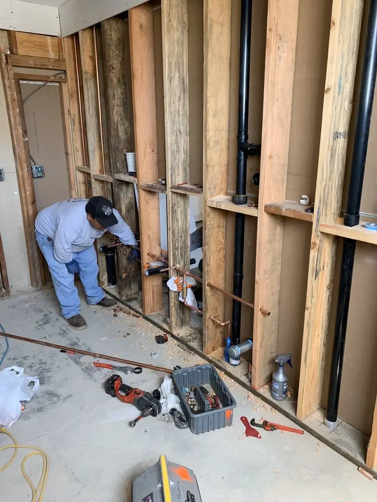 Commercial rough-in plumbing for Water Heater Replacement in Abruzzi Estates
